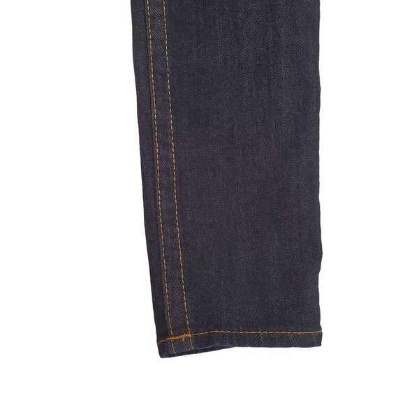 True Religion Dark Rinse Skinny  Jeans w/ Back Flap - Picture 10 of 14